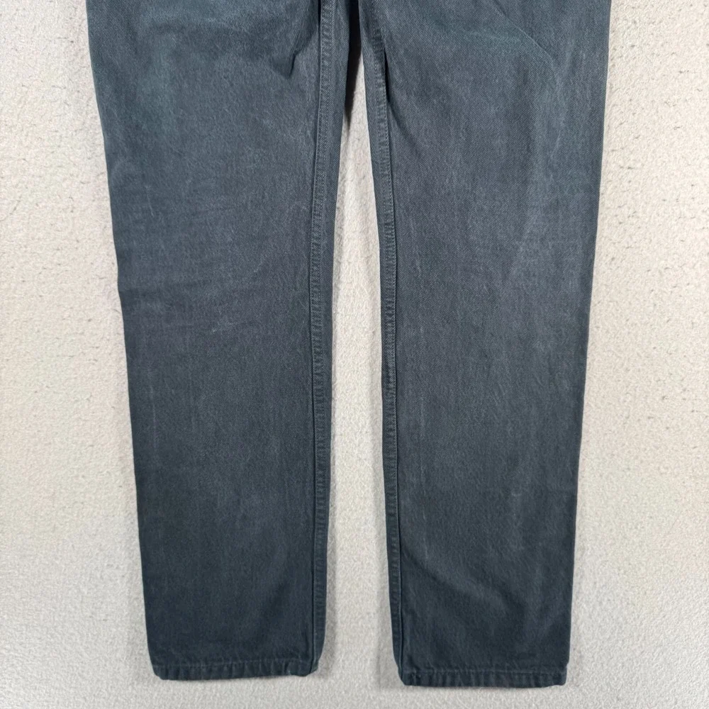 Levis 502 Jeans Mens 32x32‎ Black Tapered Leg Limited Rare Comfort Denim Stretch